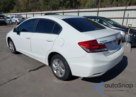 2014 Honda Civic Lx from USA, damaged, VIN 19XFB2F50EE032755